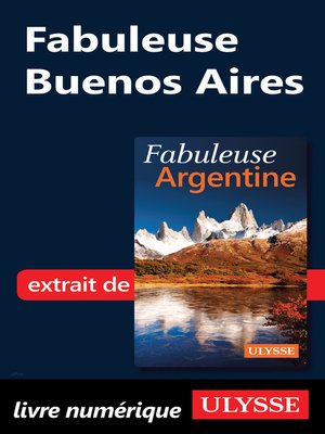 cover image of Fabuleuse Buenos Aires